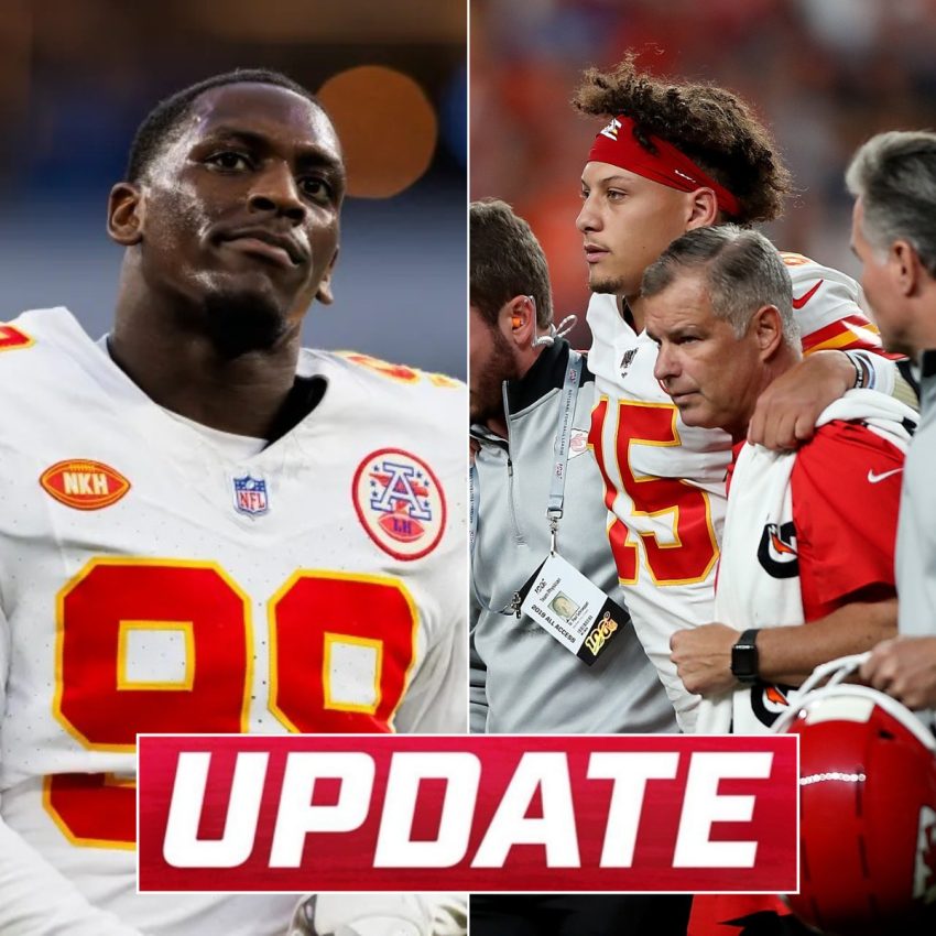 Patrick Mahomes sends four-word message to former Kansas City Chiefs teammate who’s signed $54m deal with another team