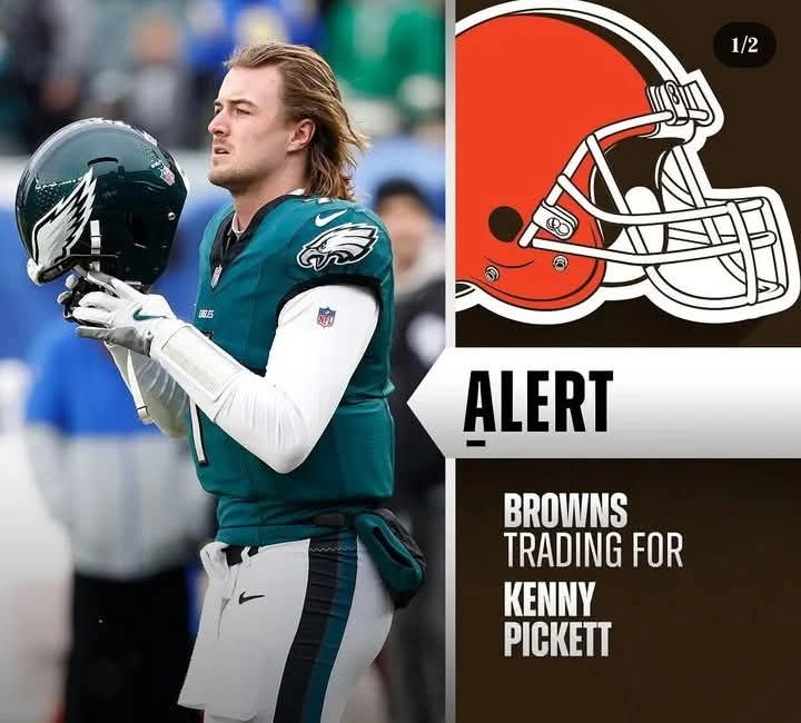 REVEALED: Cleveland Browns Signed Philadelphia Eagles No.1 Draft Pick Kenny Pickett For The 2025 Season To Release Deshaun Watson As…