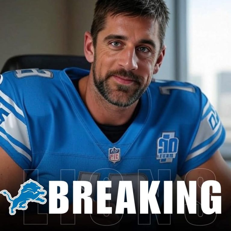 BREAKING : Controversy Erupts As Aaron Rodgers Signs $200M 6-Year Deal with Detroit Lions To Begin In August…