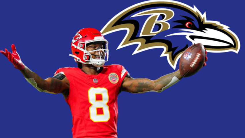 As the ESPN and CBS reporter confirmed and officially announced it minutes ago, following the report of a drug test that was confirmed positive 4 hours ago, it is to be announced to the Baltimore Ravens fans that after an investigation following the conclusion of the NFL, it is concluded that the Baltimore Ravens’ newly acquired franchise wide receiver from the Kansas City Chiefs, DeAndre Hopkins, is set to face a 12-month ban as the NFL concludes, but…