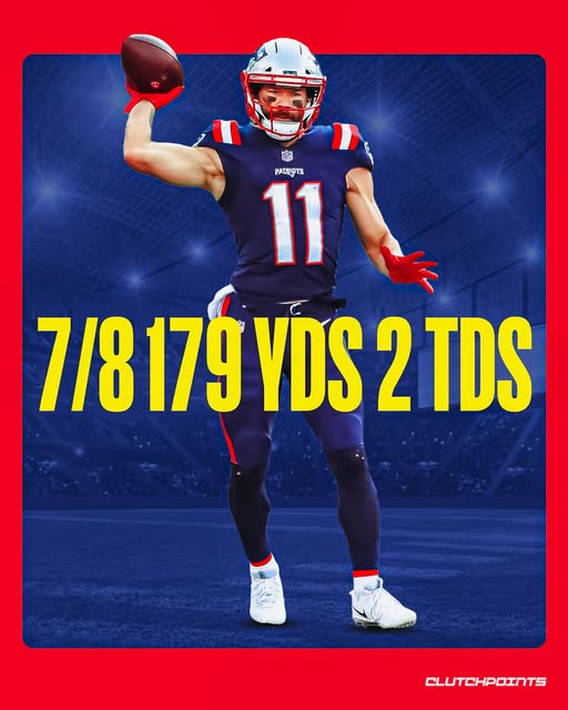 Julian Edelman was almost perfect… as a QB 🤯 We know him as one of the most clutch wide receivers in playoff history, a Super Bowl MVP and Tom Brady’s trusted weapon. But few remember how dangerous Edelman was when he lined up behind center. In his career as a passer, Edelman went 7-for-8, throwing for 179 yards and 2 touchdowns. That’s a 158.3 passer rating if you round it up: Basically perfect. And of course, who could forget that iconic TD pass to Danny Amendola against the Ravens in the 2014 playoffs?