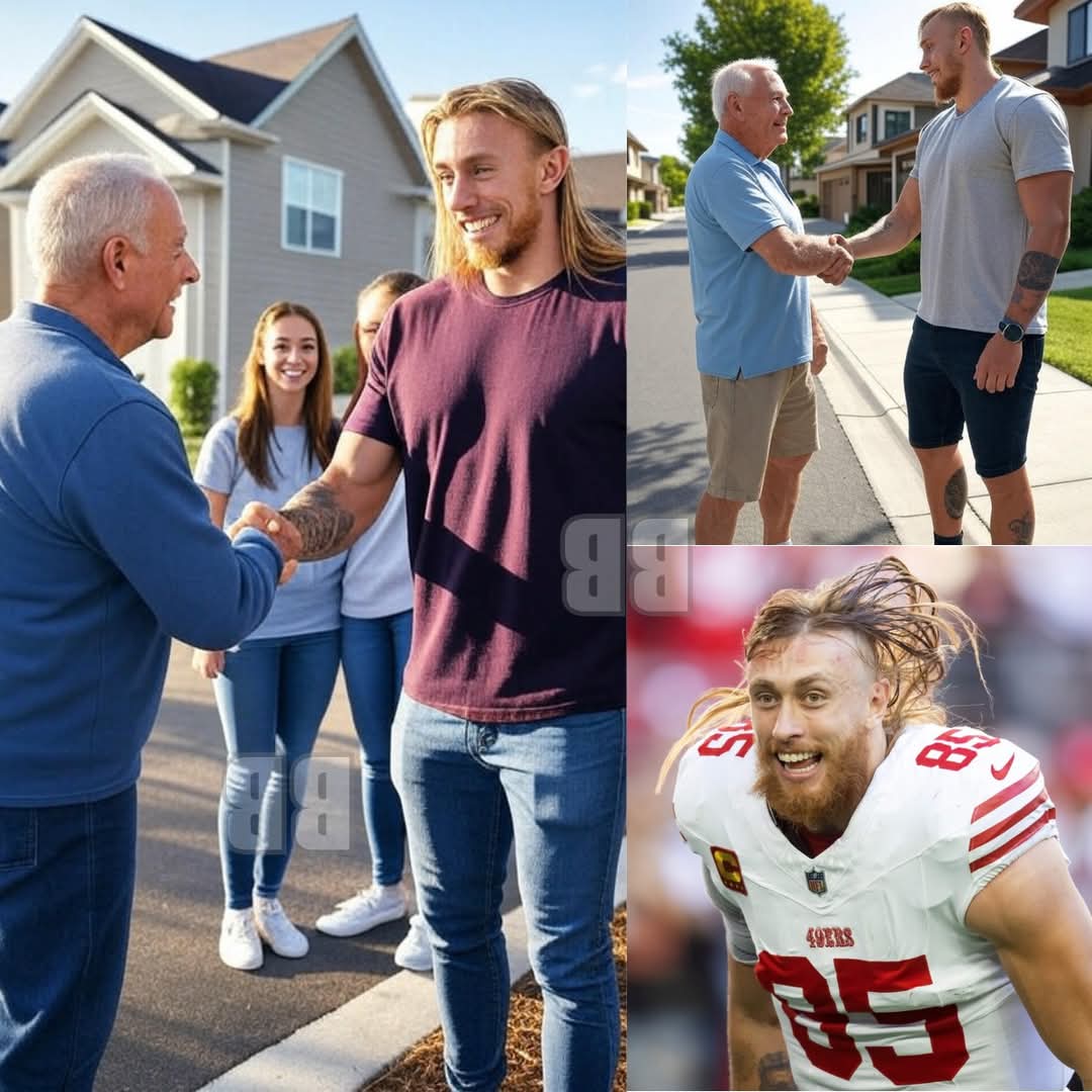 George Kittle secretly paid a needy man’s rent for a year – but when he discovered who they were, he bought the entire building to give to the man’s family