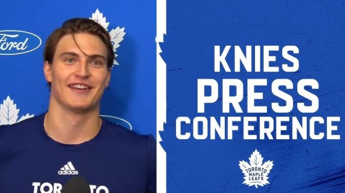 “Maple Leaf is My Pride”: Matthew Knies Explains Why He Vows Never to Leave Toronto…