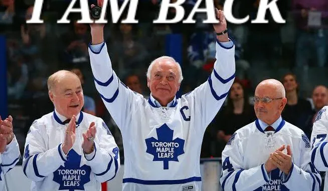 I AM BACK: DARRYL SITTLER MAKES LEGENDARY RETURN TO THE TORONTO MAPLE LEAFS….