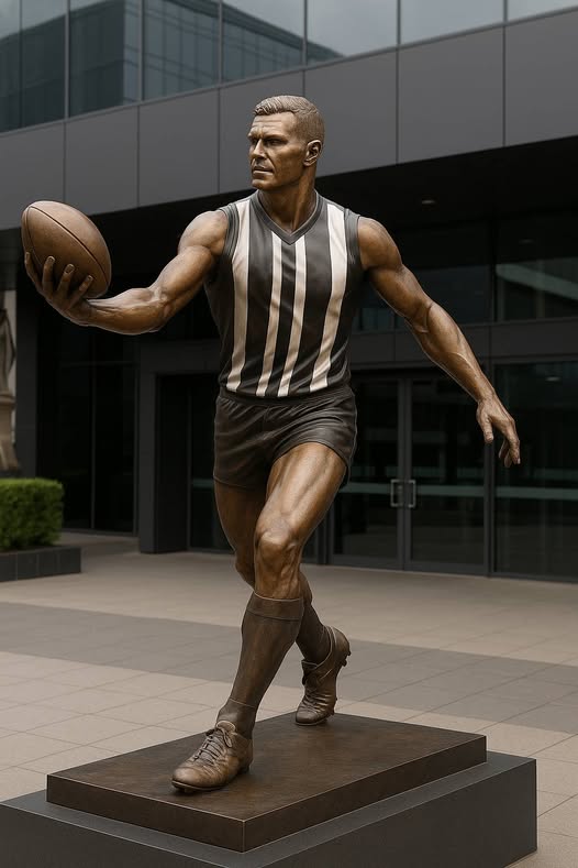 ETERNAL TRIBUTE! Collingwood FC Unveil Official Plans for Bronze Statue Honoring Nathan Buckley – “This is more than just a statue,” said Browne. “It’s a symbol of what Nathan Buckley means to the Collingwood Football Club. A leader, a warrior, and a Magpie through and through. His influence shaped a generation of players and inspired millions of fans.”