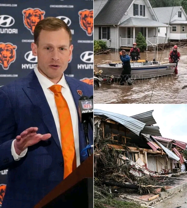 BEYOND FOOTBALL: Bears Head Coach Ben Johnson Donates $3.5M to Texas Flood Victims — What He Did Next Left the Nation in Tears