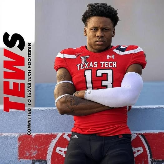 Breaking NEWS: 2026 5-star LB Xavier Griffin will take an amazing step after giving reasons for Committing to Texas Tech Raiders football…