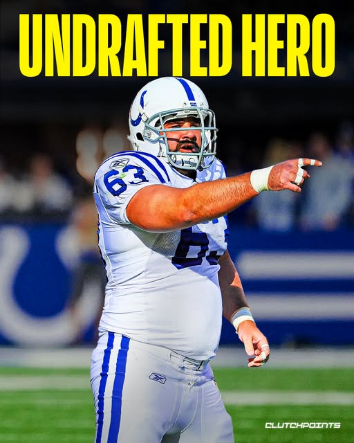 Jeff Saturday: From Overlooked Rookie to Colts’ Legendary Center Few NFL careers have started with less fanfare and ended with greater impact than that of Jeff Saturday, the undrafted center out of North Carolina. Cut shortly after signing with the Baltimore Ravens in 1998, Saturday faced long odds of ever playing in the NFL. But when he arrived in Indianapolis, he seized the opportunity and never looked back.