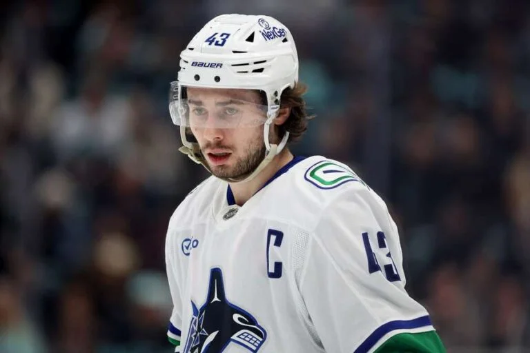 TOUCH DOWN: Vancouver Canucks Defenseman Quinn Hughes has been suspended and banned from hockey activities By NHL community as he was tested positive of…