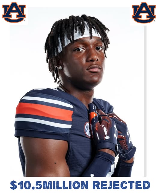 BREAKING: Auburn’s Elite WR Cam Coleman Shocks Football World, Rejects $10.5M NIL Offer from Florida and Georgia to Stay Loyal — “My Mission Is to Become a Legend at Auburn”