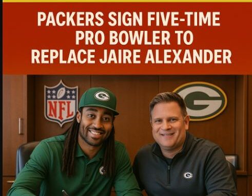 JUST IN: OFFICIALLY CONFIRMED; Green Bay Packers Have Officially Confirmed and Announced The Signing Of Five-Time Pro Bowler Veteran Defensive Weapon To Replace Jaire Alexander
