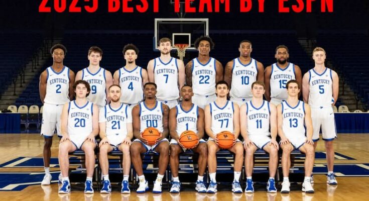 BREAKING: ESPN Names Kentucky Wildcats Basketball the Best Program of 2025! Otega Oweh Leads the Charge with Top-Ranked Recruiting Class and Dominant NCAA Tournament Run.