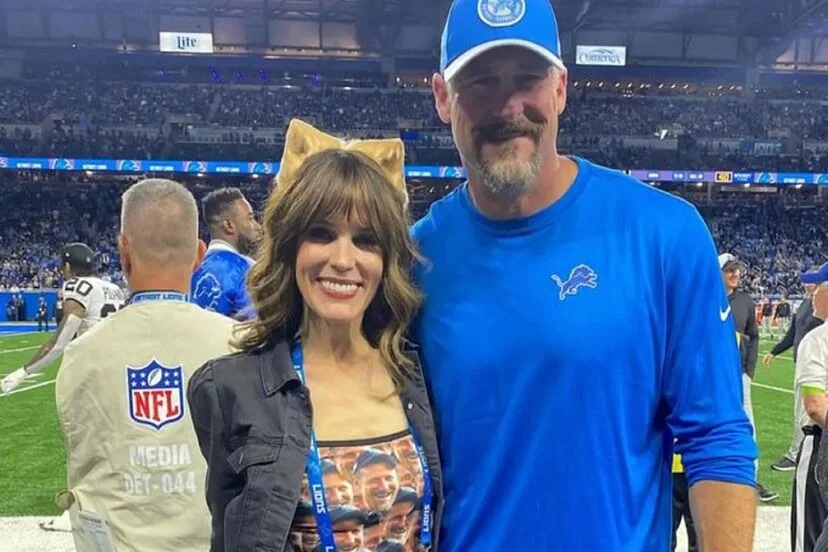 BREAKING NEWS: Detroit Lions Head coach Dan Campbell wife Holly Campbell Stuns the entire NFL Community as she Files Divorce with her husband Dan Campbell explained her…see more
