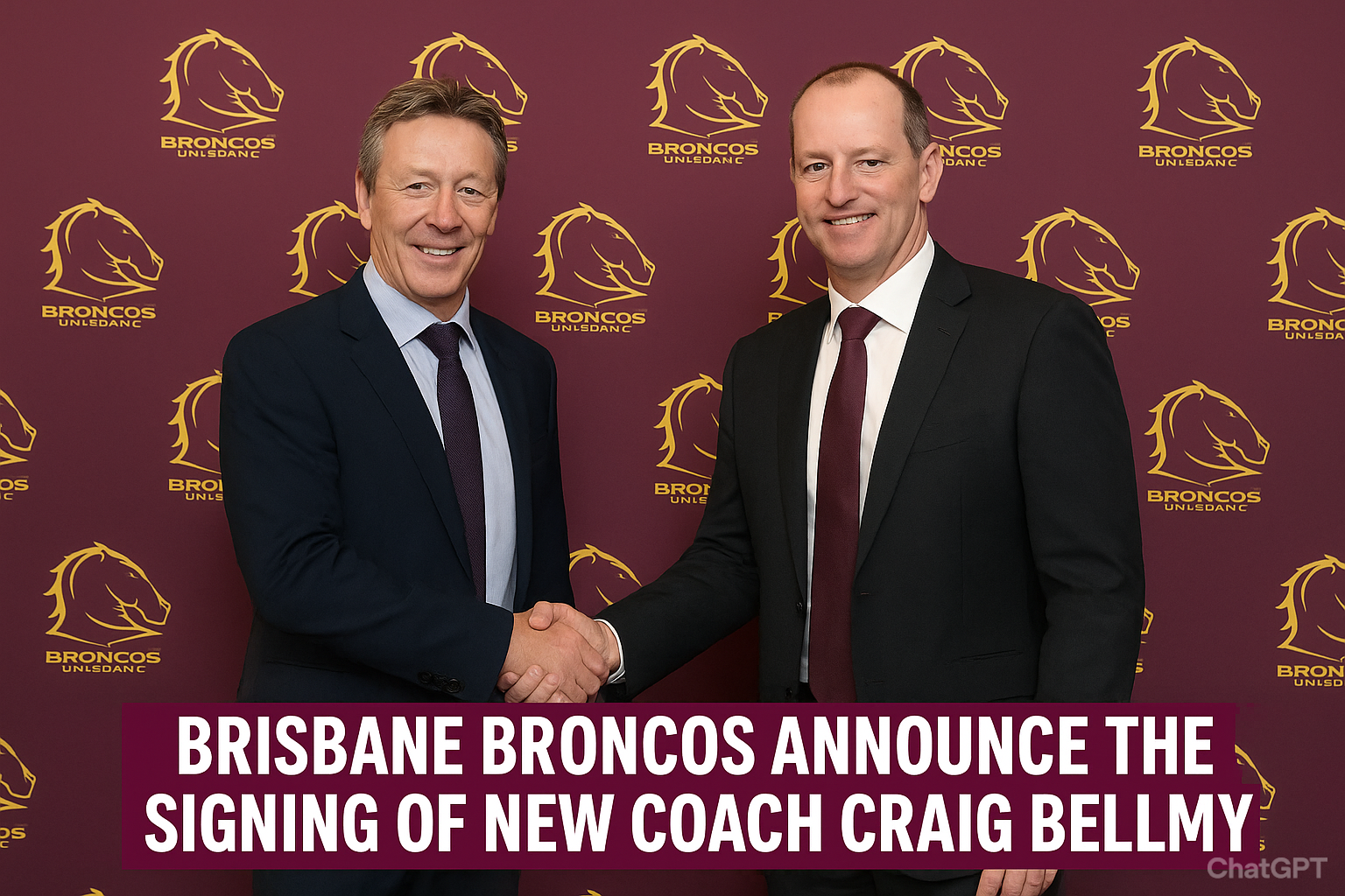 CONGRATS: Brisbane Broncos Announced Announced the Signing of a new Coach Craig Bellamy to take over Michael Maguire…see more