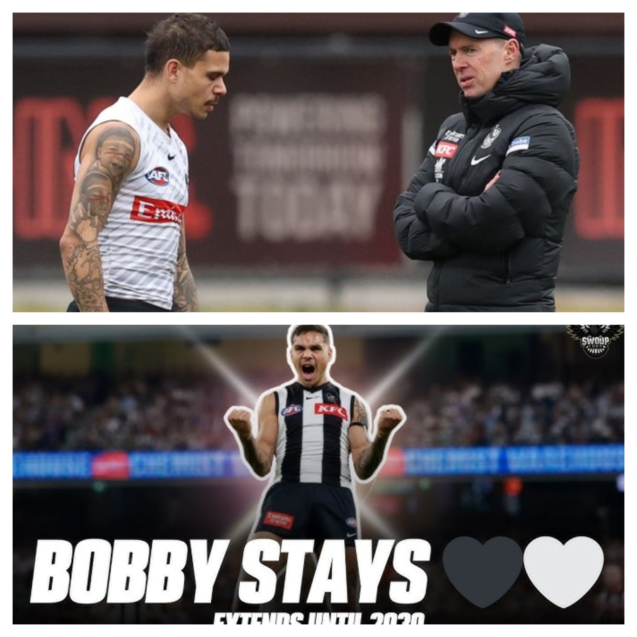 GREAT NEWS: Collingwood star Bobby Hill set to feature in scratch match against Geelong…see more