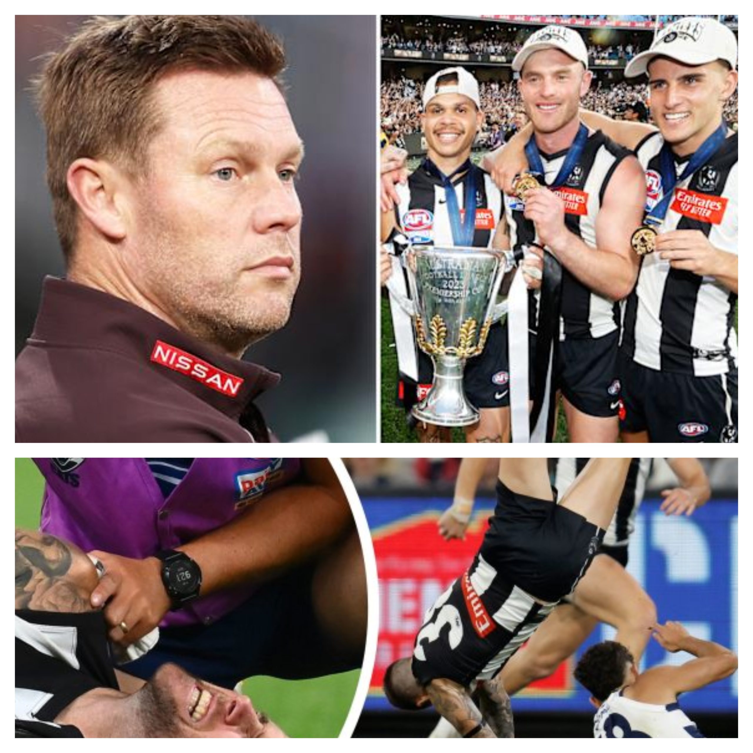 Injury blow for Hawthorn star as Collingwood urged to leave premiership hero out…see more
