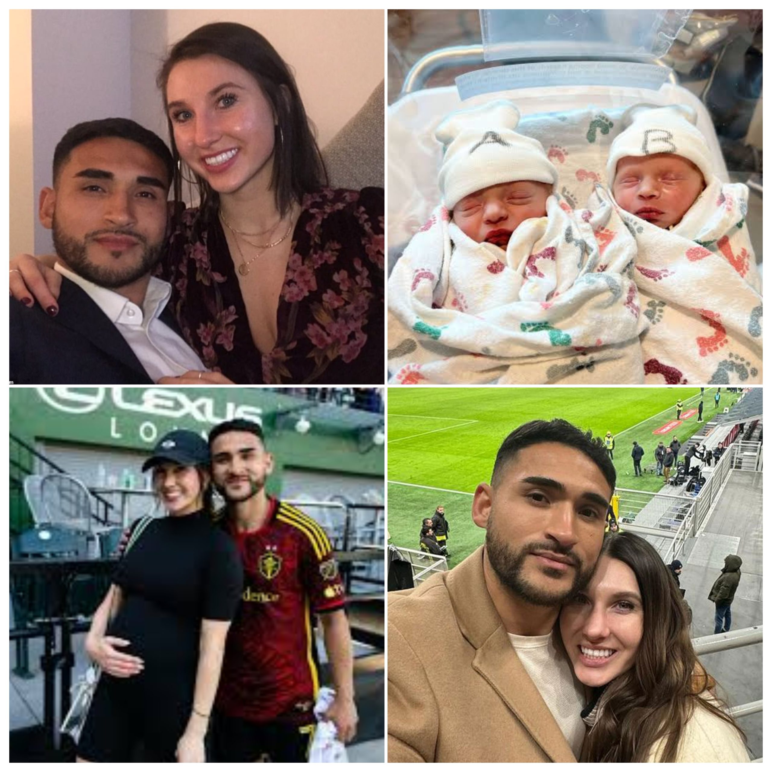CONGRATULATIONS: Sounders Captain Cristian Roldan and Wife Announced Birth of Twins…see more