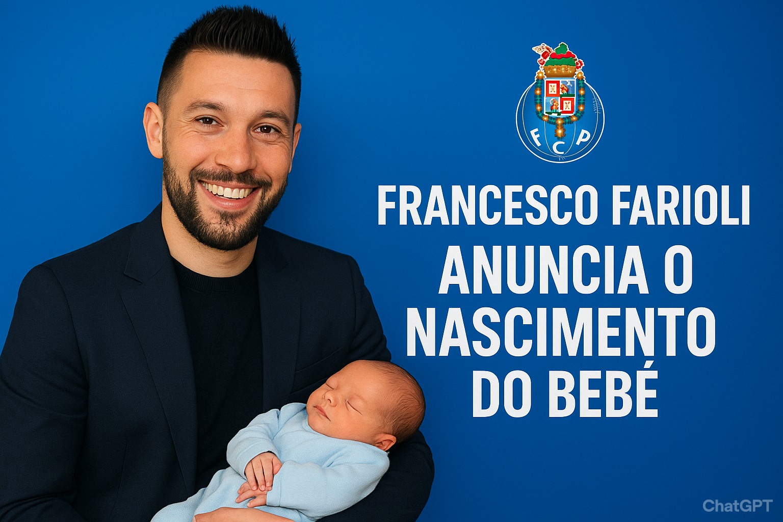 BOAS NOTÍCIAS: O treinador de futebol português Francesco Farioli anunciou com alegria o nascimento de um bebê com sua nova esposa… veja mais