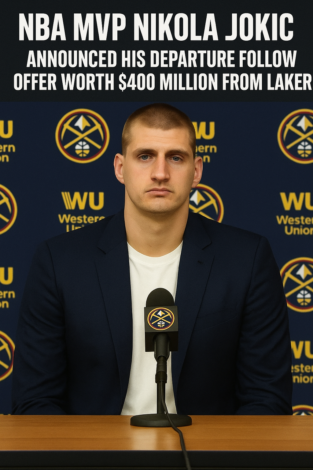 Најновије вести: НБА МВП Никола Јокић објавио одлазак након понуде вредне 400 милиона долара од стране Лејкерса…